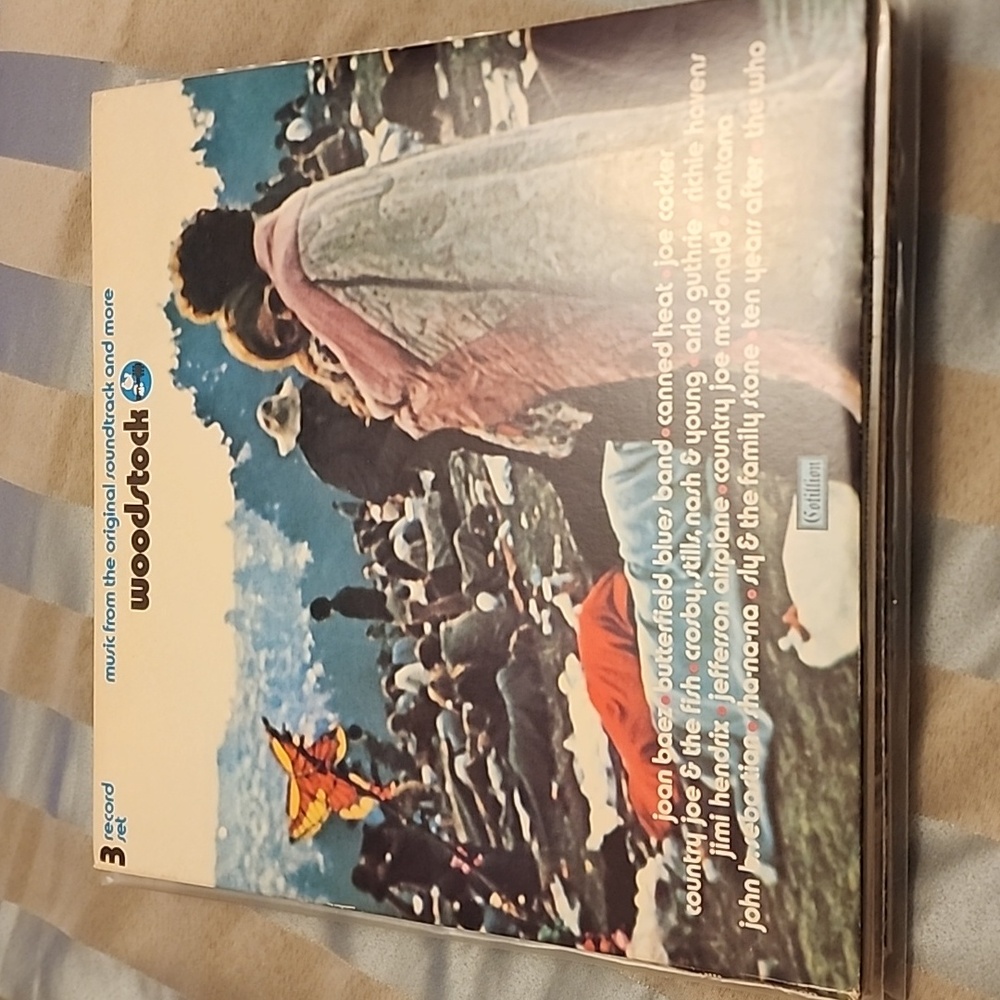 WOODSTOCK 3 LP SET vintage 1970